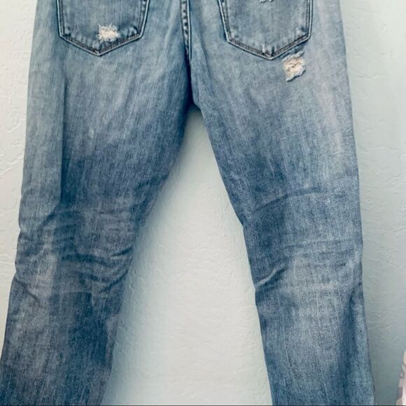 Blank NYC Crop Studded Girlfriend Jeans Size 24 - Picture 13 of 15